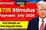 $725 Stimulus Approved for July 2025