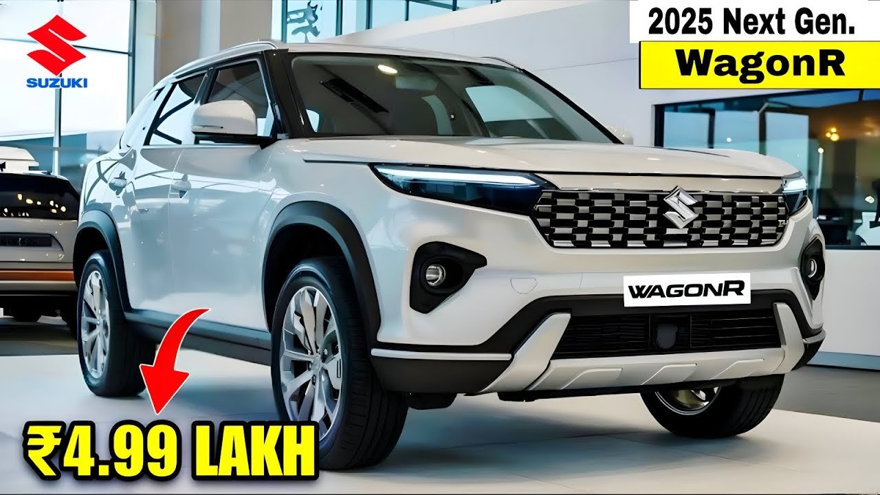 New Maruti Wagon R Car Prices start at ₹5.00 Lakh ex-showroom, Dual airbags, ABS with EBD and rear parking sensors