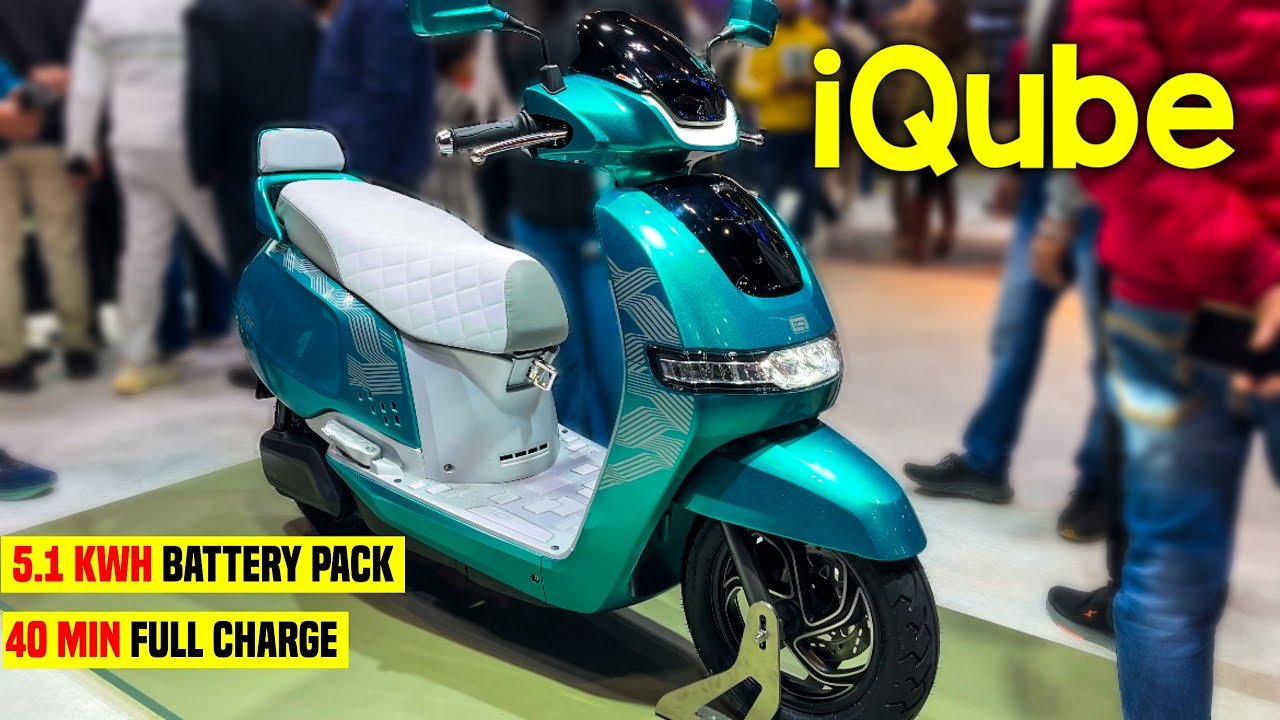 TVS iQUBE HYBRID: Will Run On Both Electronic And Petrol, Strong Mileage Of 75Kmpl, Range Of 210Km On Full Charge
