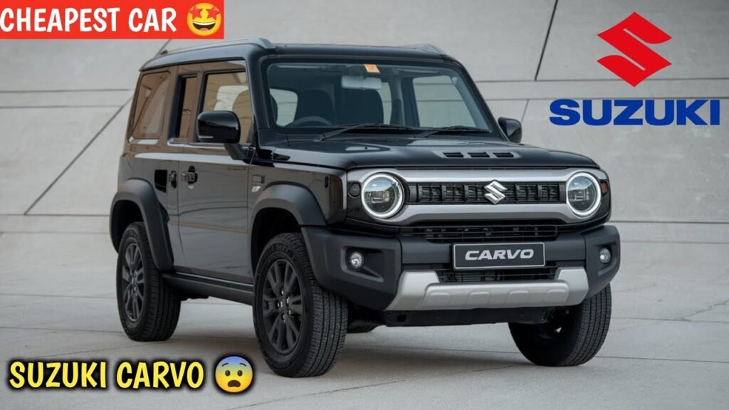 Maruti Cervo is the off-roading king, powerful engine, luxury interior and low price
