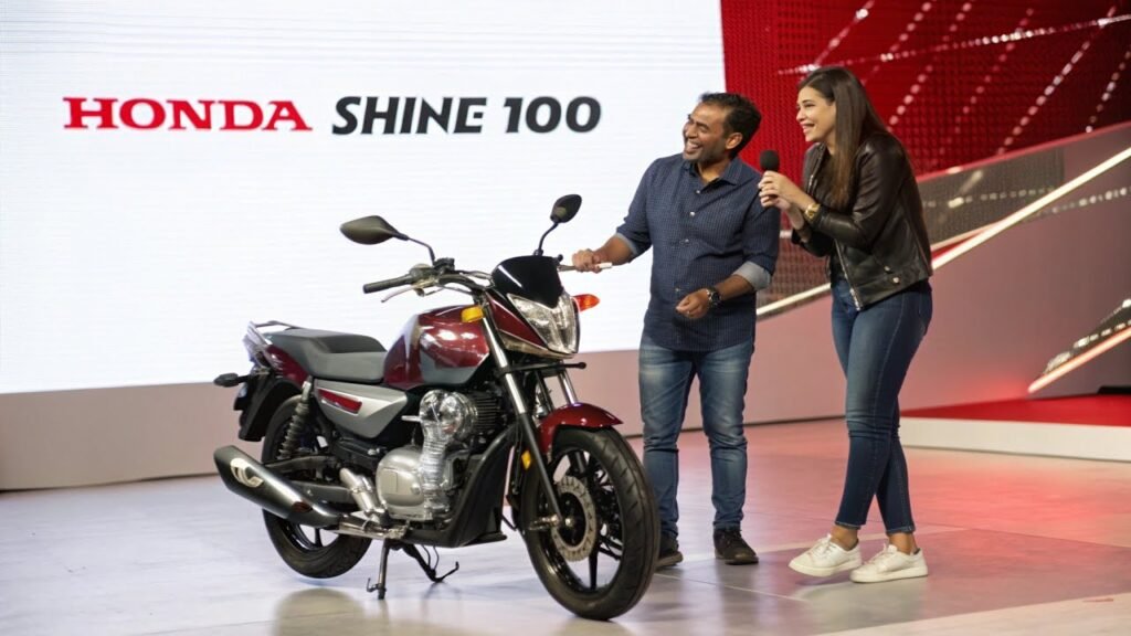 Honda Shine 100: Launched with 65Kmpl mileage, powerfull engine at very low price and see more details